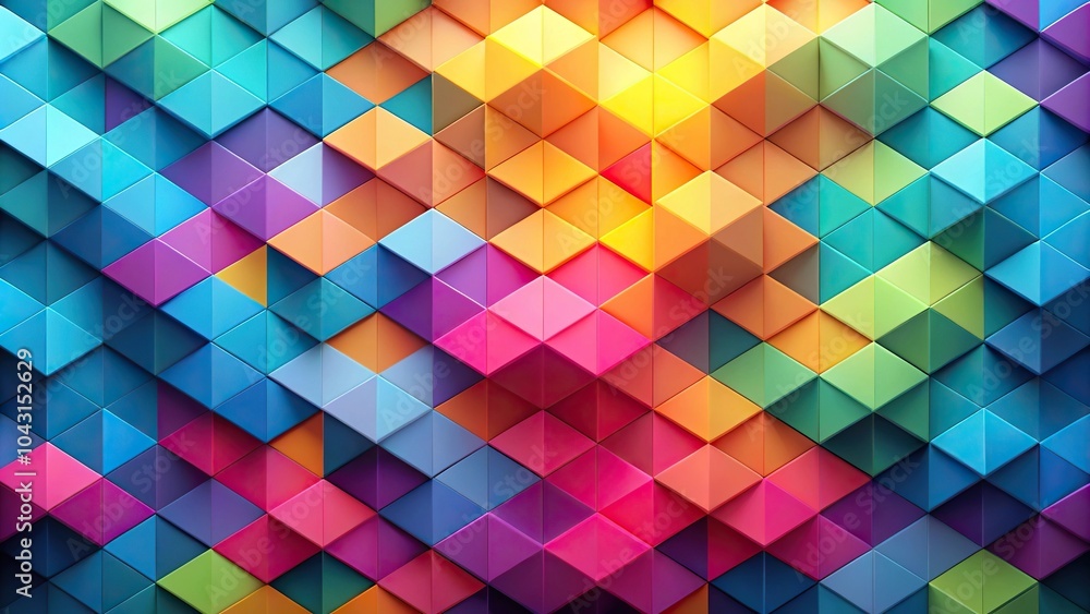 Dynamic pattern of gradient geometric shapes Dynamic pattern of gradient geometric shapes