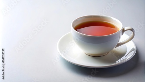 Wallpaper Mural Earl Grey tea in a white cup and saucer Torontodigital.ca