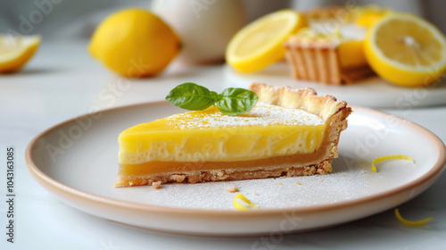 divine lemon tart photo