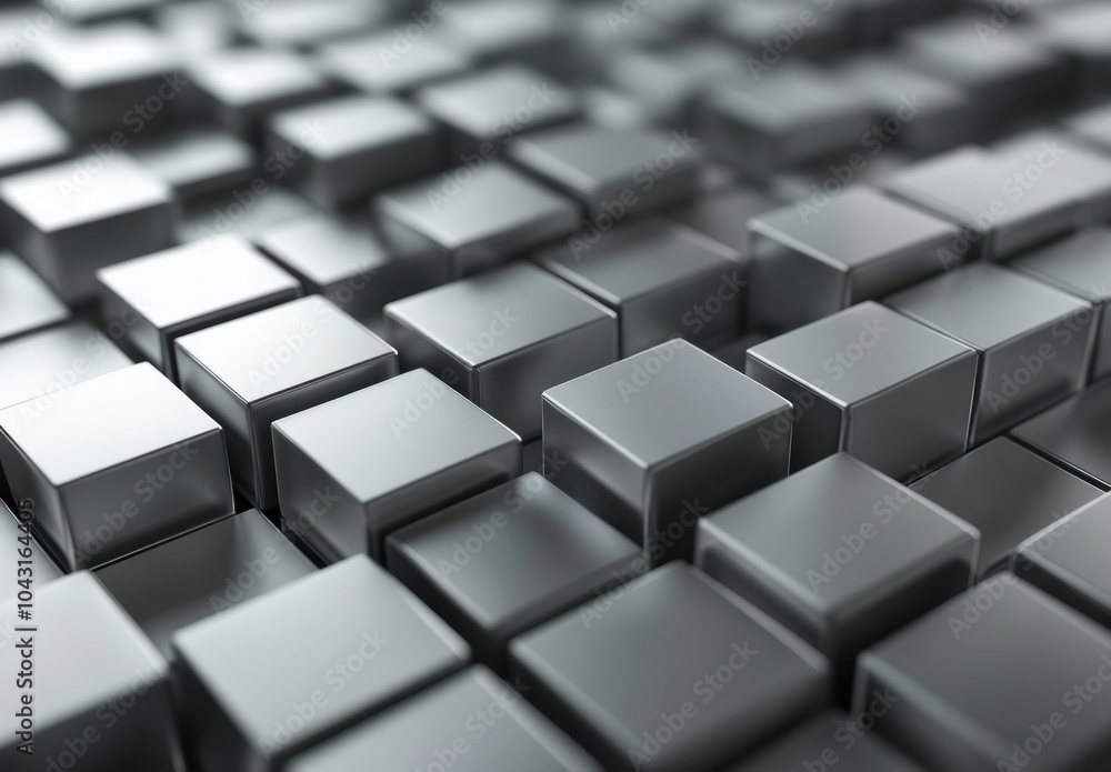 Metallic Cubes. Metallic Cubes.