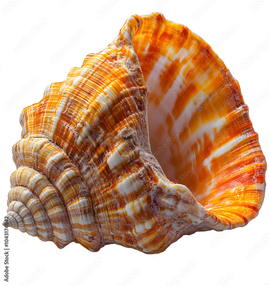 Obraz premium sea shell isolated on white