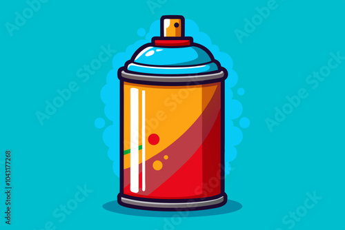 Sprayer vector art illustration 