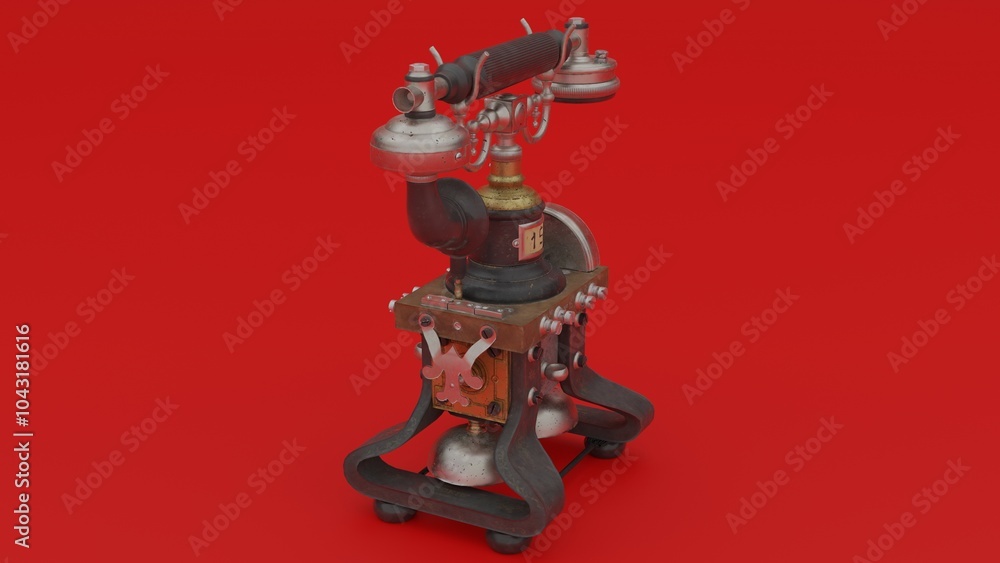 Antique desk telephone with red background 4k photos #antique #telephone #tech Antique desk telephone with red background 4k photos #antique #telephone #tech