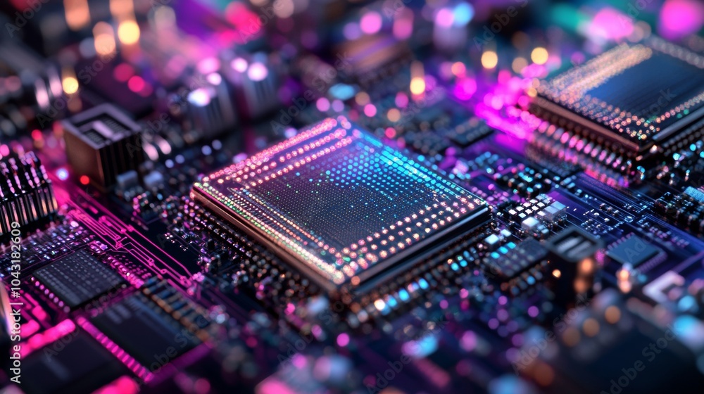 Precision Microchip Manufacturing. Advanced Tech in Electronics Precision Microchip Manufacturing. Advanced Tech in Electronics