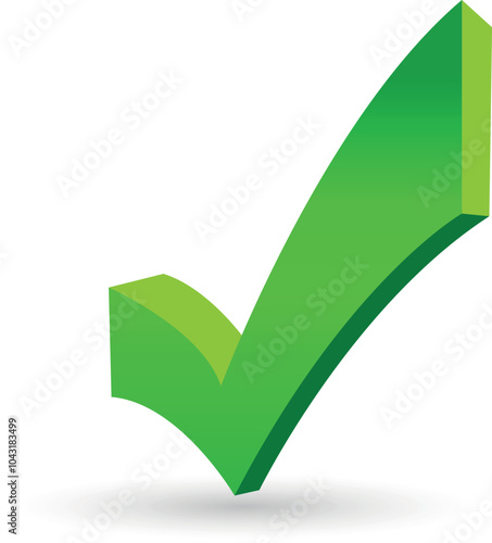 Green check mark icon 