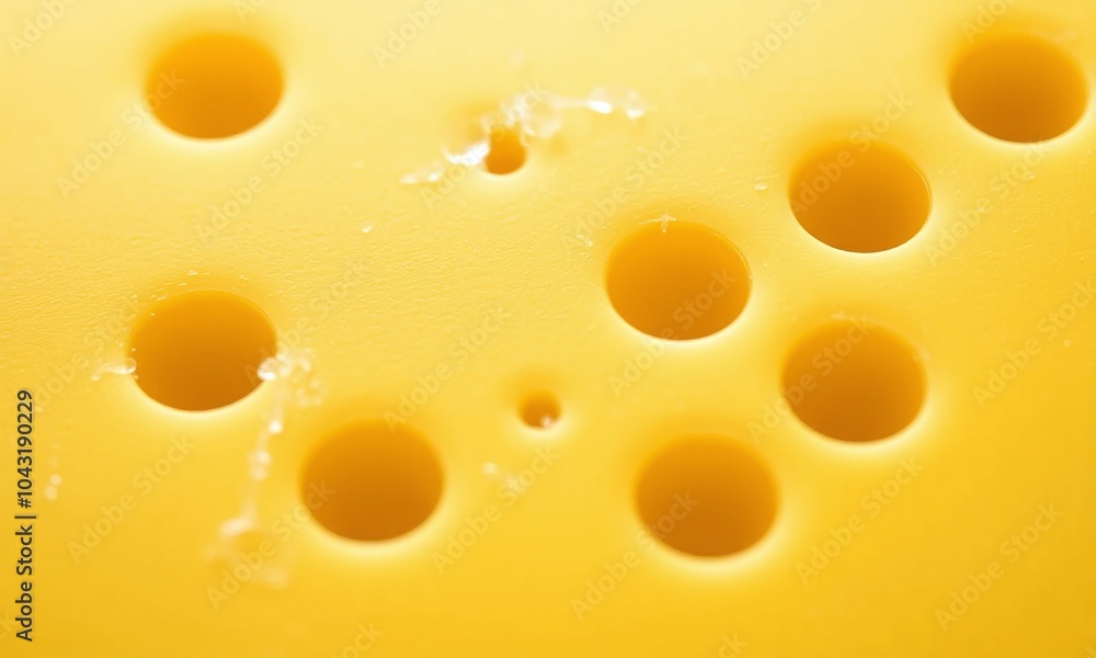 Yellow cheese texture close up macro photography Swiss Yellow cheese texture close up macro photography Swiss