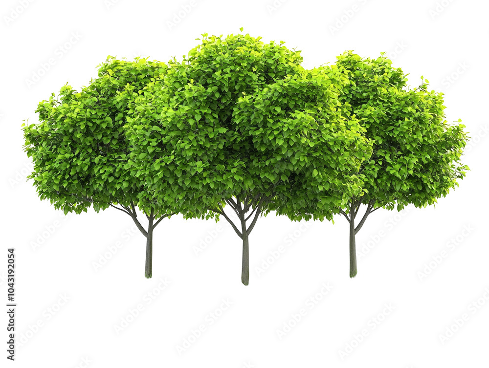 a group of trees with green leaves a group of trees with green leaves