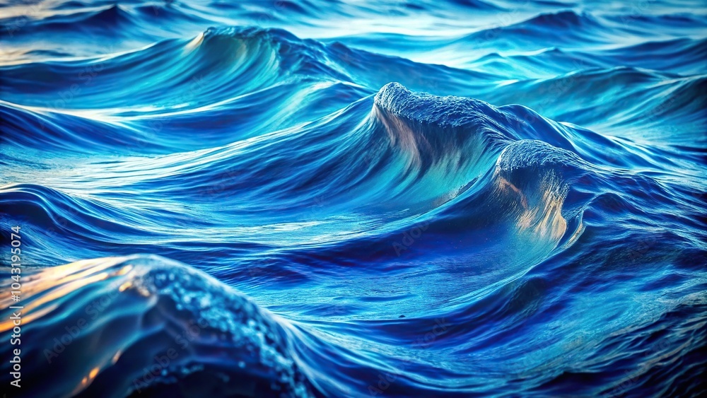 High angle blue abstract waves on water painting on white background for desktop wallpaper a painting of sea waves on blue water waves of the sea High angle blue abstract waves on water painting on white background for desktop wallpaper a painting of sea waves on blue water waves of the sea
