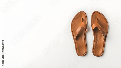 Brown Sandals Mockup