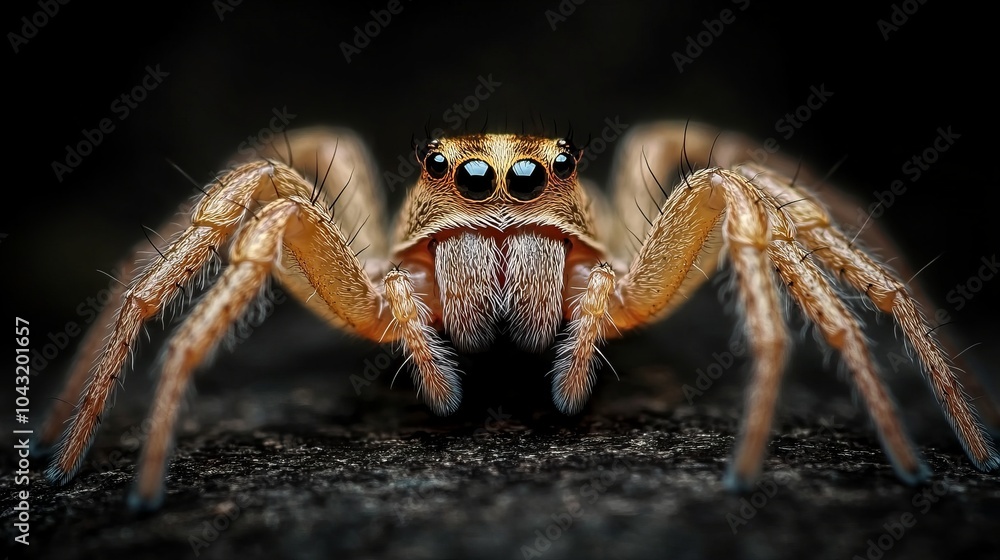 Close-Up Photography of a Jumping Spider Close-Up Photography of a Jumping Spider