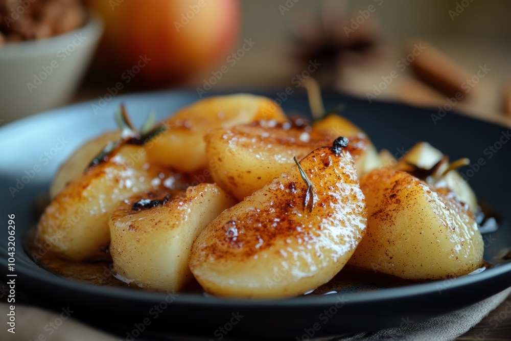 fall-inspired baked pears, caramelized pears with cinnamon sugar, a delightful autumn dessert simple yet elegant, tender and sweet fall-inspired baked pears, caramelized pears with cinnamon sugar, a delightful autumn dessert simple yet elegant, tender and sweet