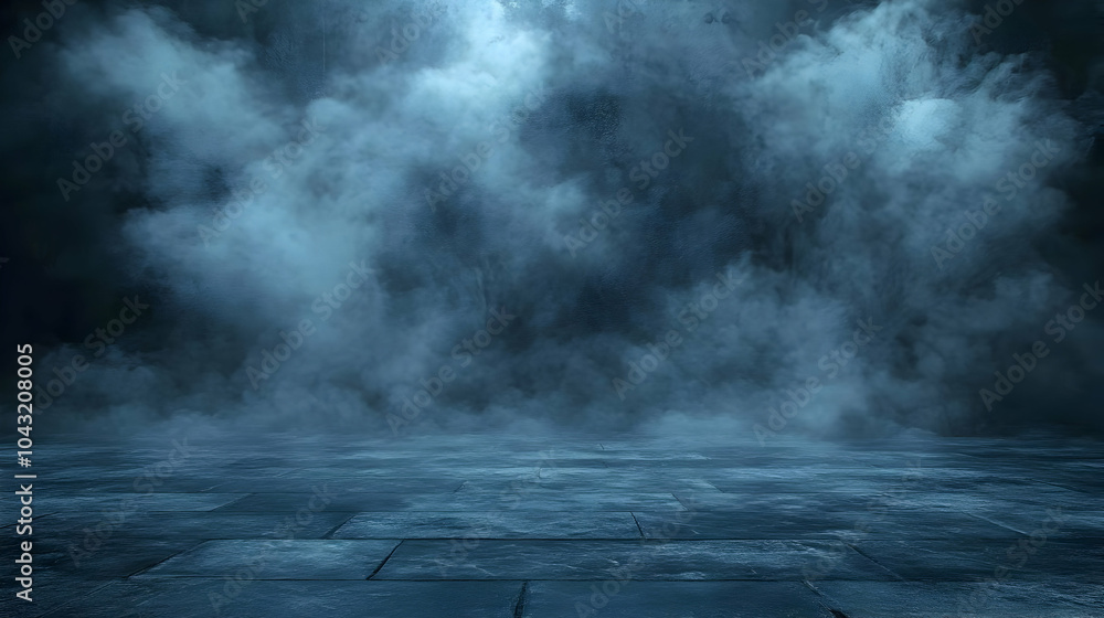 Blue Smoke Abstract Background Blue Smoke Abstract Background