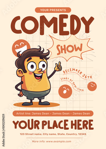 Comedy Show Flyer