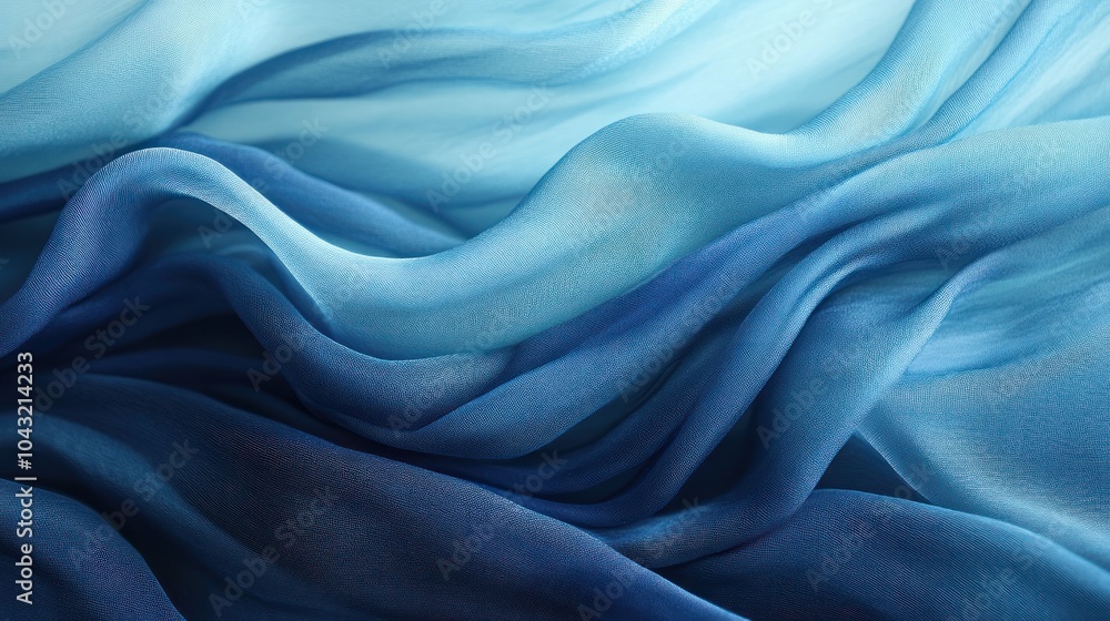 Gradient of deep indigo blue transitioning to a soft teal with smooth curves Gradient of deep indigo blue transitioning to a soft teal with smooth curves