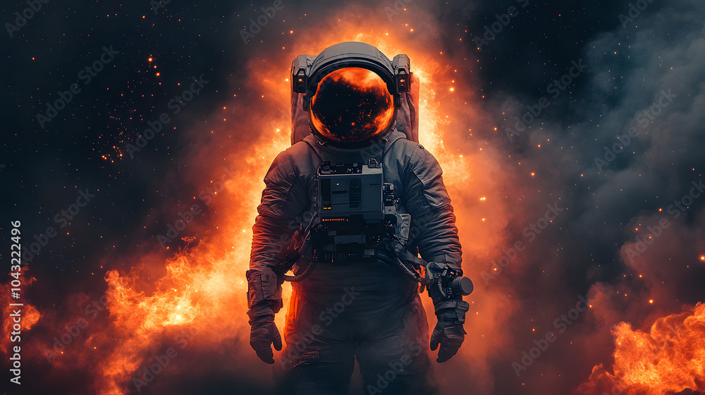 An Astronaut Standing on the Moon, Gazing at Earth in the Background. A Captivating Scene of Space Exploration and Human Achievement, Highlighting the Beauty of Our Planet from Afar.
An Astronaut Standing on the Moon, Gazing at Earth in the Background. A Captivating Scene of Space Exploration and Human Achievement, Highlighting the Beauty of Our Planet from Afar.