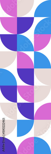 Colorful Geometric Abstract Pattern Design
