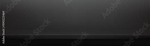 Table top or countertop, shelf studio abstract background. Design concepts empty room with space for displaying products, backdrop, selling products, stage showcase, promotion display. Vector
