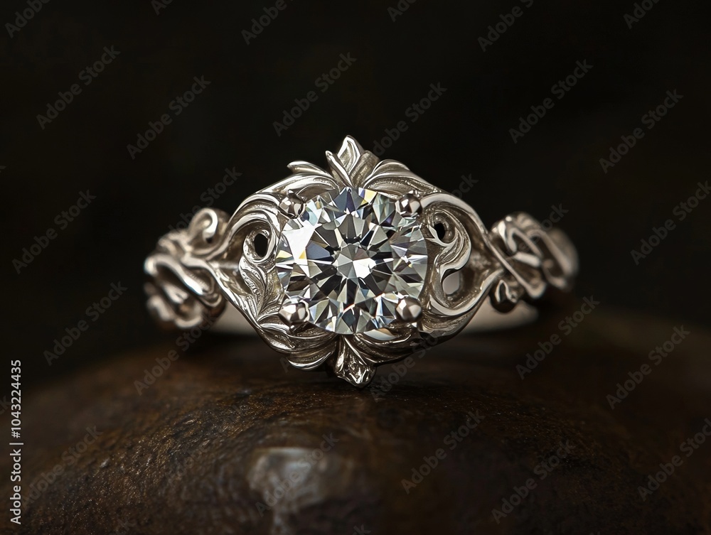 Precision and Luxury. Intricate Sparkling Diamond Precision and Luxury. Intricate Sparkling Diamond
