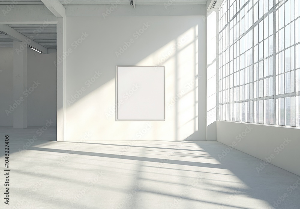 Fototapeta premium White Room Mockup.