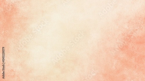 Peach colored background with subtle grunge texture and gradient effect, fading from light to dark orange, useful for design and graphics