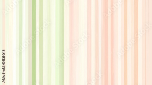 Soft pastel stripes in green, pink, and beige create a modern, artistic background. Perfect for a sophisticated touch in any design project