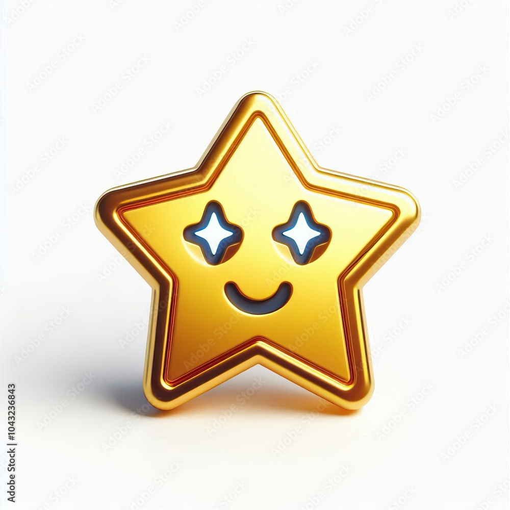 Obraz premium 3d smiley face