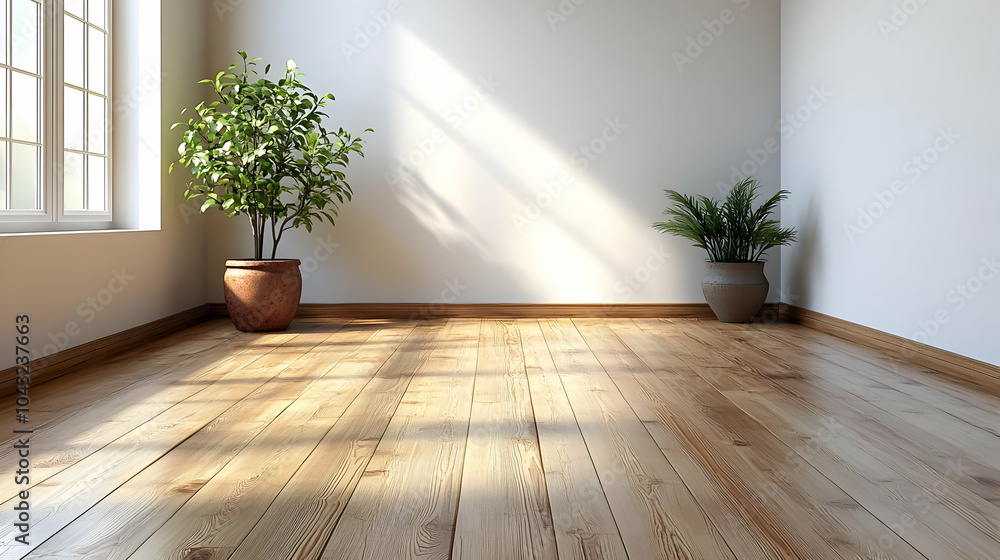 Empty Room Interior Design 3D Rendering Empty Room Interior Design 3D Rendering