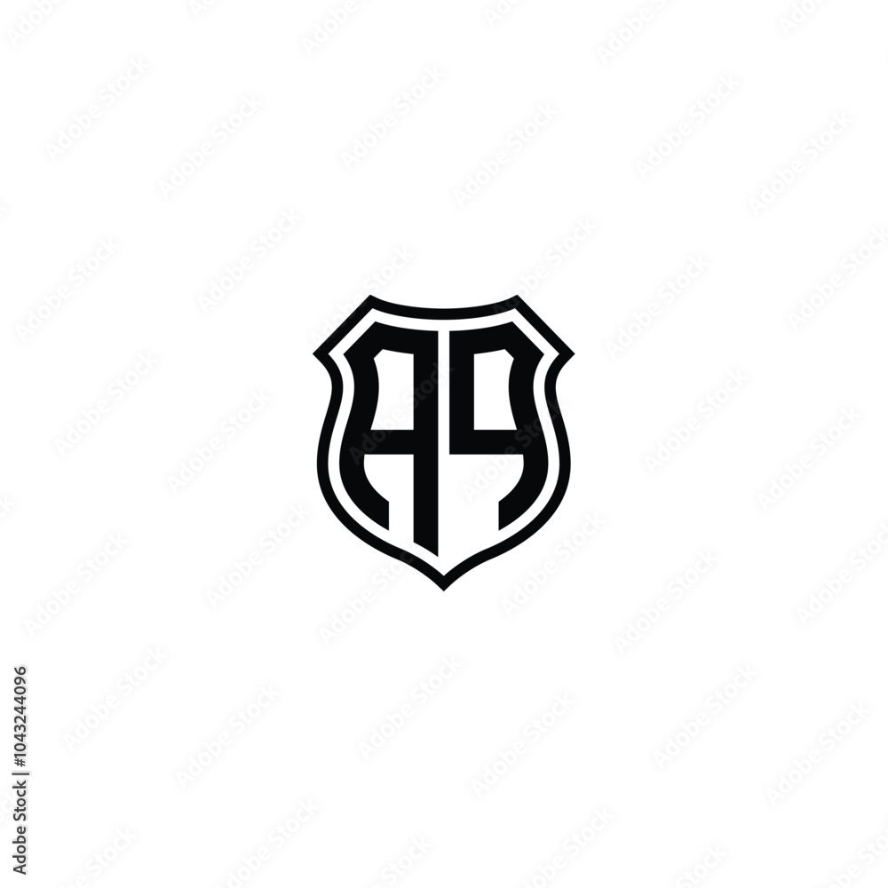 AQ monogram logo design letter text name symbol monochrome logotype alphabet character simple logo AQ monogram logo design letter text name symbol monochrome logotype alphabet character simple logo