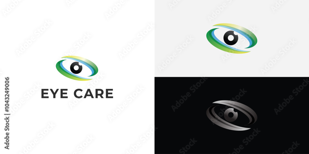 Eye Care, eye clinic Logo Design Template. Eye Care, eye clinic Logo Design Template.