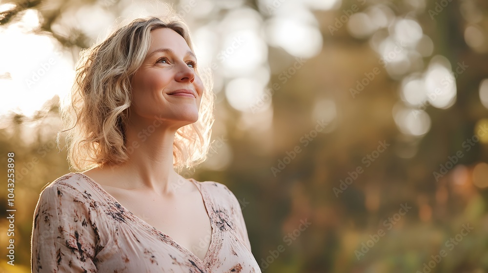 Middle age pregnant woman expecting baby at aged pregnancy looking away to side with smile on face, natural expression. Laughing confident. Middle age pregnant woman expecting baby at aged pregnancy looking away to side with smile on face, natural expression. Laughing confident.