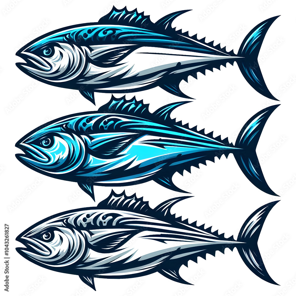Tuna Fish Illustration Tuna Fish Illustration
