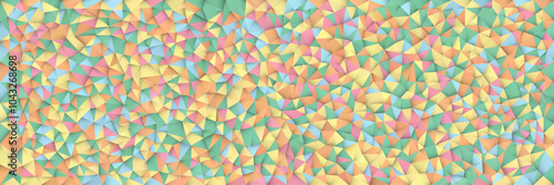 Delaunay triangulation. Vector background