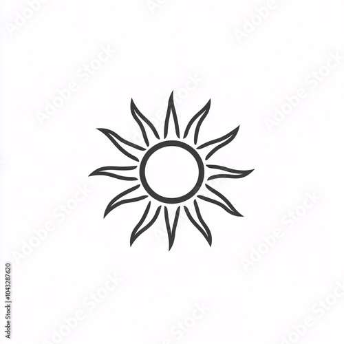 Black Sun Icon