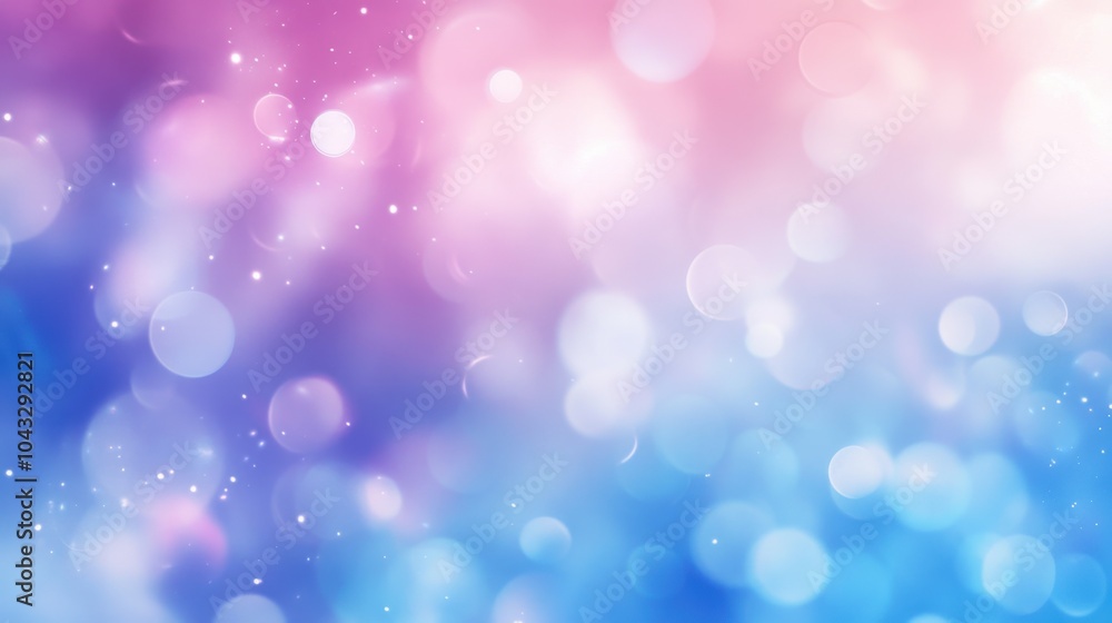 Ethereal Pink and Blue Bokeh Background for Festive Designs Ethereal Pink and Blue Bokeh Background for Festive Designs