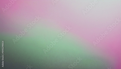 Serene pastel pink and green gradient. A soft, calming visual experience; perfect for backgrounds or design elements. Subtle texture adds depth.