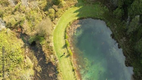 A view of a pond in Ontario