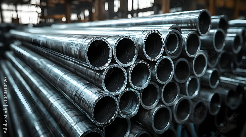 Metal Pipes Close Up Photo Metal Pipes Close Up Photo