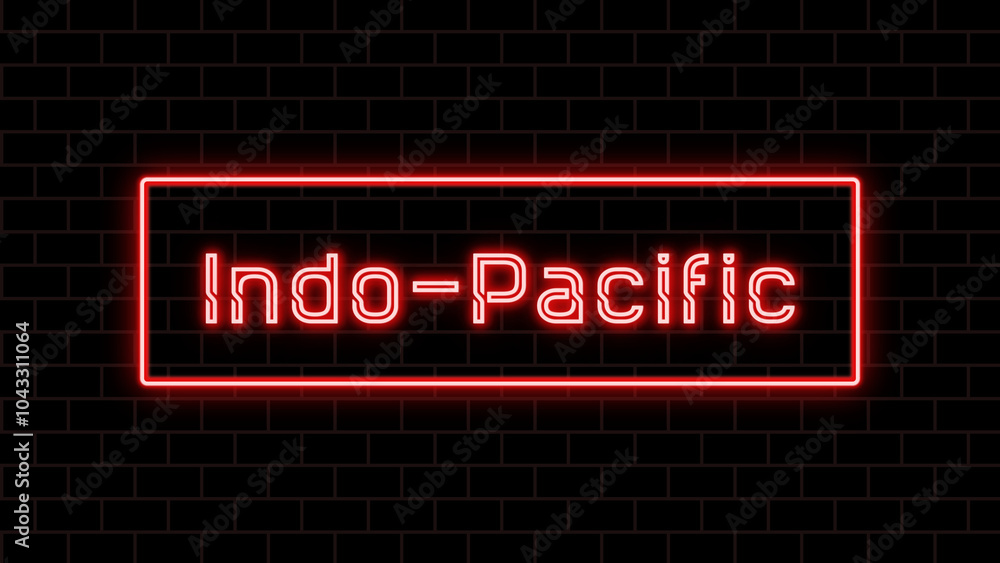 Indo-Pacific のネオン文字 Indo-Pacific のネオン文字