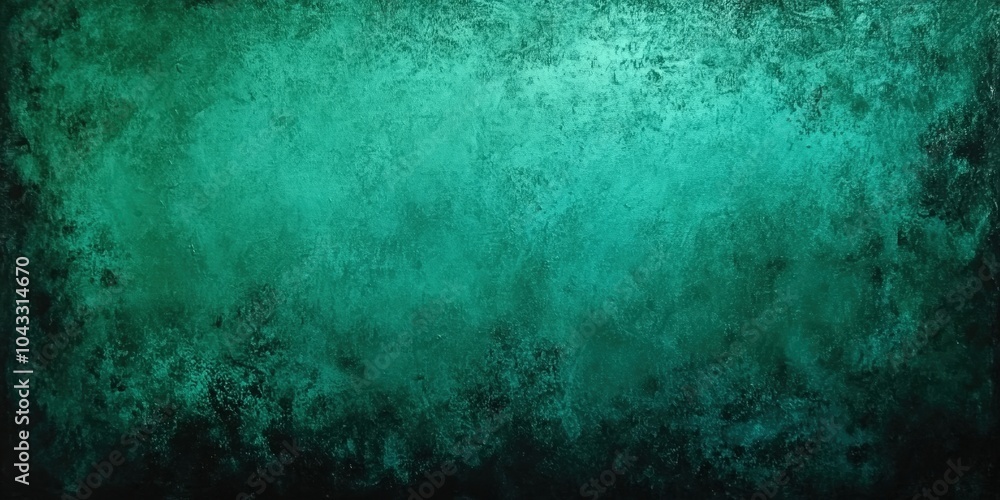 Obraz premium Abstract Teal Green Background Texture.