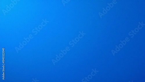 Minimalist Blue Gradient Background with Copy Space