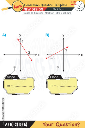 mathematics, mathematical concepts, High school, middle school, exam question template, numerical lessons, verbal lessons, Next generation problems, for teachers, editable, eps