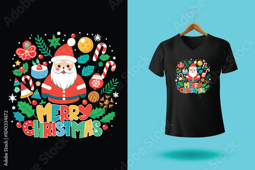 Christmas typography T shirt Design, Christmas is the most wonderful time.