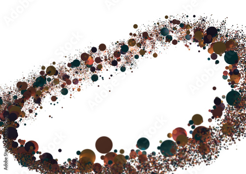 Multicolor confetti abstrac...