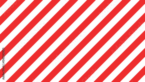 Linear endless pattern in Christmas colors. Two color lines. Red and white background. Christmas colors in a stripe. Striped background