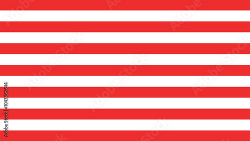 Linear endless pattern in Christmas colors. Two color lines. Red and white background. Christmas colors in a stripe. Striped background
