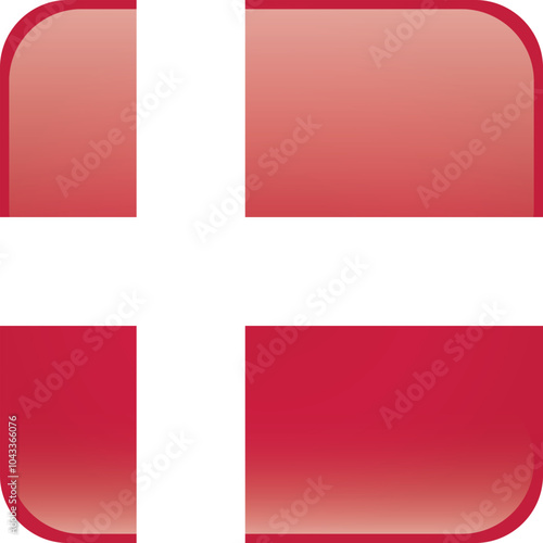 Cube shaped national flag of the European country of DENMARK Free Download Cube shaped national flag of the European country of DENMARK - GFXLoad