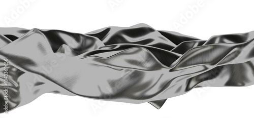 Chic Simplicity: Brushed Metal Plate Background Enhances Minimalist Designs