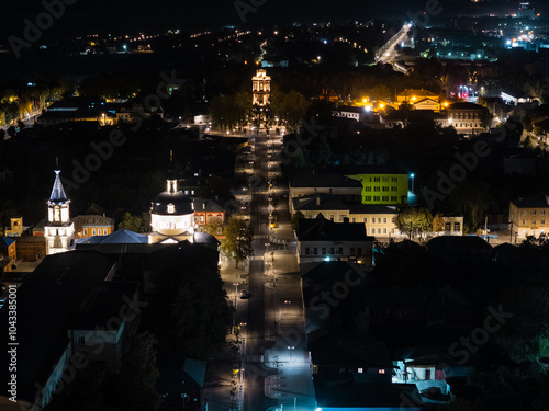 Ночной город Зарайск (Zaraysk) photo