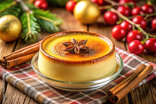 Indulge in a creamy, festive Colombian tradition with this delightful Christmas custard dessert.