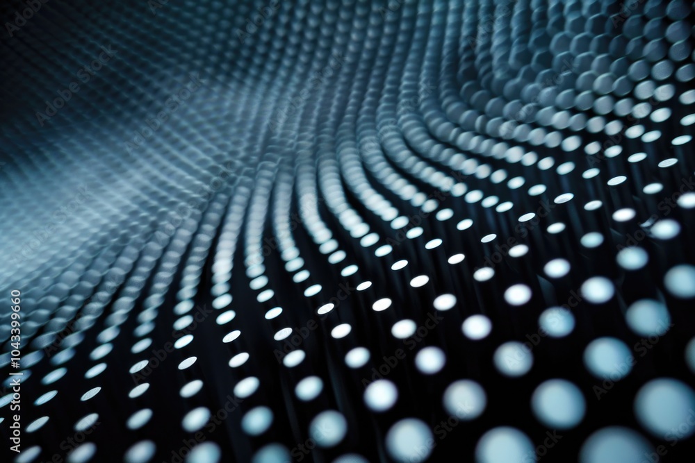A close-up shot of a cluster of small dots in shades of gray, arranged in a random pattern A close-up shot of a cluster of small dots in shades of gray, arranged in a random pattern